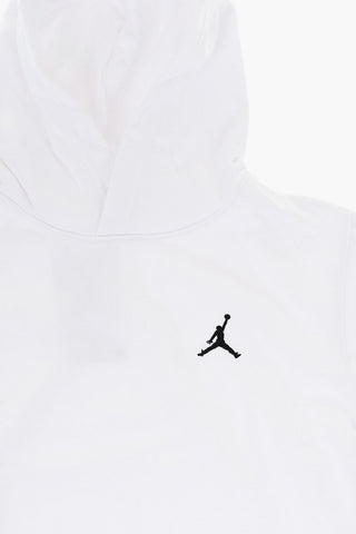 AIR JORDAN Einfarbiger Hoodie mit kontrastierendem Logo