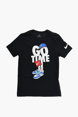 Set of 3 Crewneck T-Shirts BRAND GO TIME CAPMANDO with Front Print