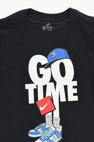Set of 3 Crewneck T-Shirts BRAND GO TIME CAPMANDO with Front Print