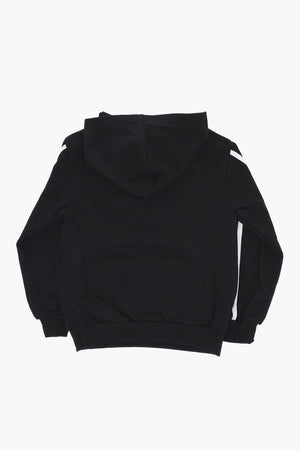 ALL STAR CHUCK TAYLOR Felpa Hoodie REMIX Con Bande Laterali a Contrasto e Logo in Rilievo