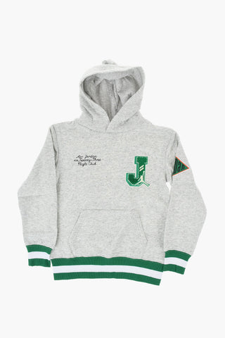 AIR JORDAN Felpa Hoodie  COURT OF LEGENDS in Misto Cotone Felpato con Ricami