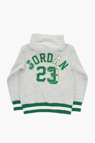 AIR JORDAN Felpa Hoodie  COURT OF LEGENDS in Misto Cotone Felpato con Ricami