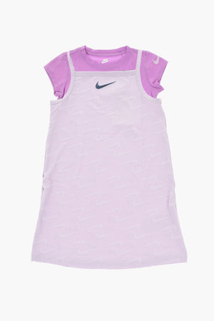 Set SWOOSH MOTION bestehend aus T-Shirt mit Rundhalsausschnitt und Kleid