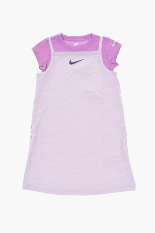 Set SWOOSH MOTION Composed of Crewneck T-Shirt and Dress