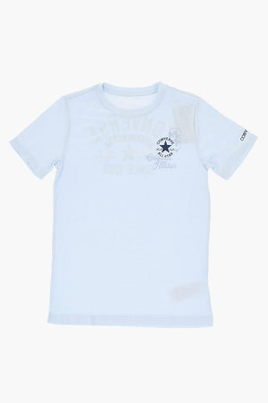 ALL STAR CHUCK TAYLOR Crew Neck T-Shirt with Maxi Logo Print on Back
