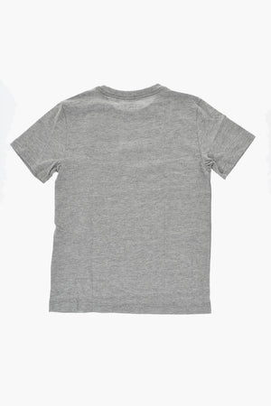 AIR JORDAN Einfarbiges Rundhals-T-Shirt mit besticktem Logo