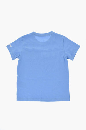ALL STAR CHUCK TAYLOR einfarbiges T‑Shirt mit Rundhalsausschnitt und erhabenem Logo