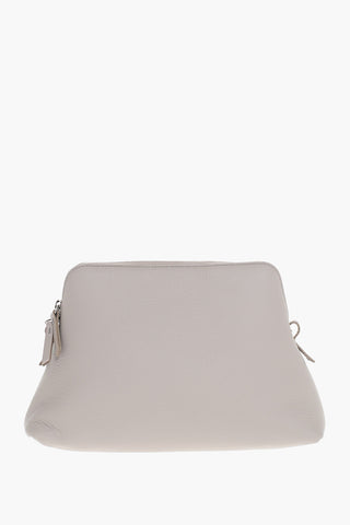 MM1 Textured Leather 5AC Crossbody Bag with Adjustable Shoulder Strap