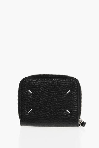 MM11 Portafogli Bifold in Pelle Martellata