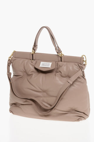 MM11 Quilted Leather GLAM SLAM Tote Bag