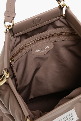 MM11 Quilted Leather GLAM SLAM Tote Bag