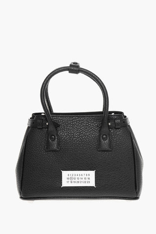 MM11 Hammered Leather Bag 5AC with Canvas Detail