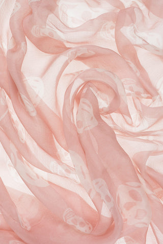 Pure Silk Scarf SKULL