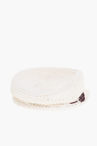 Straw ABBY Baker Boy Hat