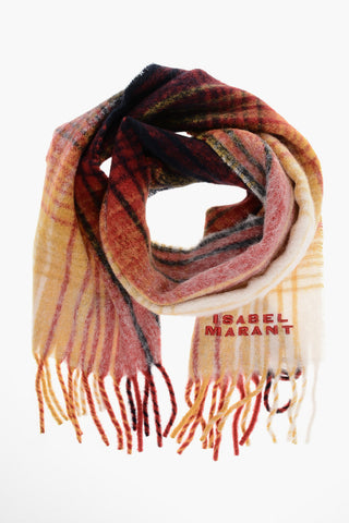 Alpaca Blend FIRNY Scarf with Embroidered Logo