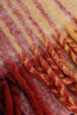 Alpaca Blend FIRNY Scarf with Embroidered Logo