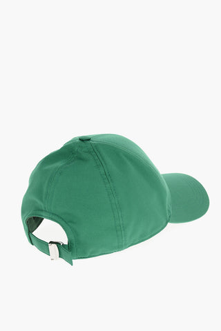 Cotton Baseball Cap with Embroidered Logo