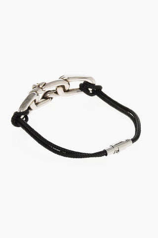 Cord Bracelet LOOP With Brass Detail