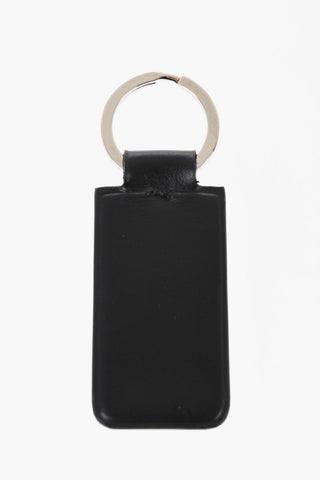 Portachiavi in Pelle con Anello