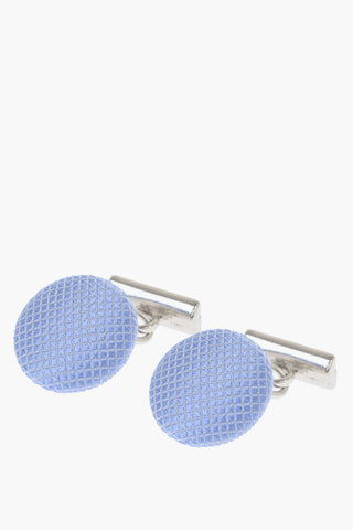 Gemelli in Ottone Rivestiti in Seta