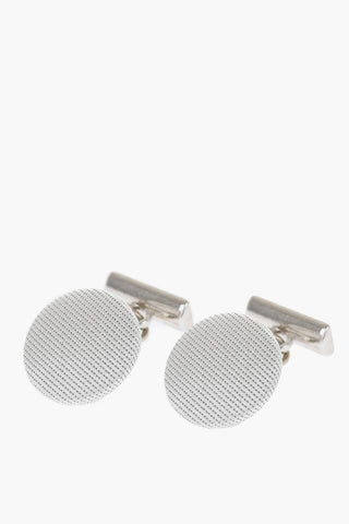 Gemelli in Ottone Rivestiti in Seta