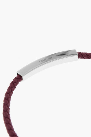 Bracciale in Pelle Intrecciata