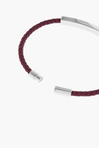 Bracciale in Pelle Intrecciata