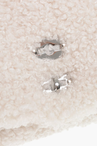 Shearling DOLLY Hand Bag with Removable Shoulder Strap