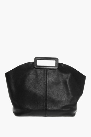Textured Leather GRANDE Tote Bag with Inner Clutch