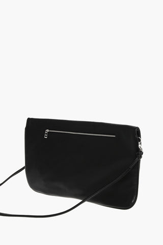 Leather ROCK ETERNAL Clutch with Outer Pocket
