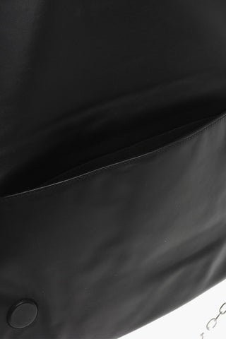 Leather ROCK ETERNAL Clutch with Outer Pocket