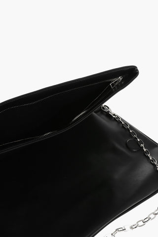 Leather ROCK ETERNAL Clutch with Outer Pocket
