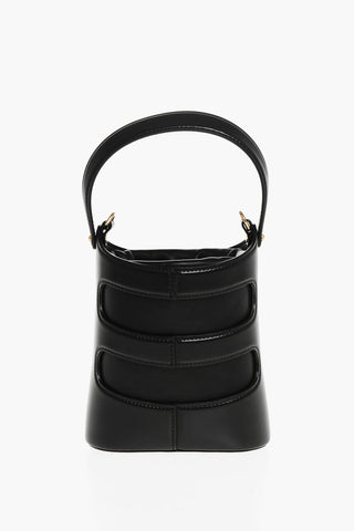 Borsa Mini a Secchiello THE RISE in Pelle con Tracolla Chain