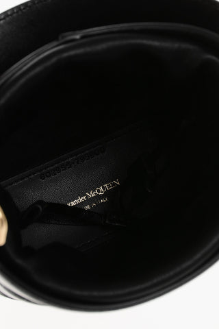 Borsa Mini a Secchiello THE RISE in Pelle con Tracolla Chain