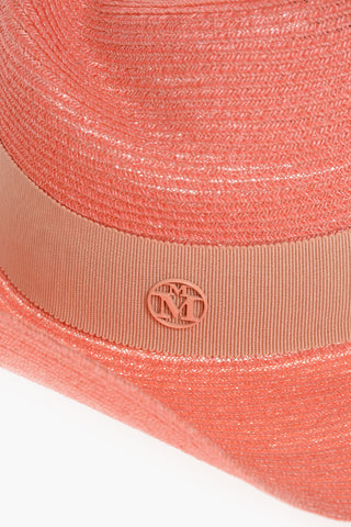 Hemp Fedora with Gros-grain Ribbon