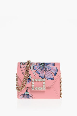 Portacarte Bifold in Pelle con Tracolla