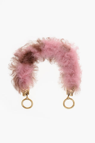 Fur Handle with Decorative Detail