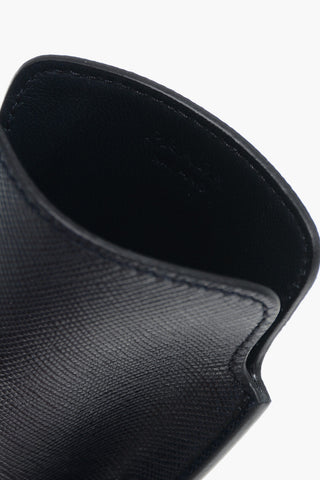 Porta I-phone in Pelle Saffiano