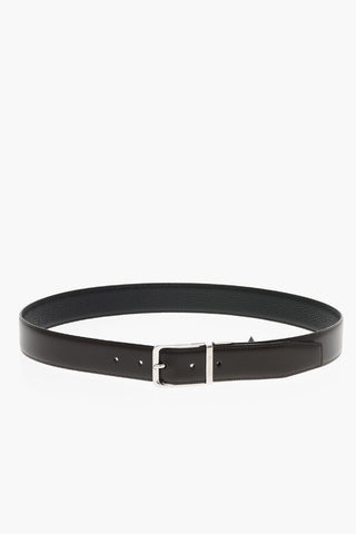 Leather Two-toned Reversible Belt