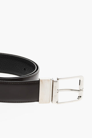Leather Two-toned Reversible Belt