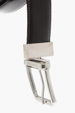 Leather Two-toned Reversible Belt