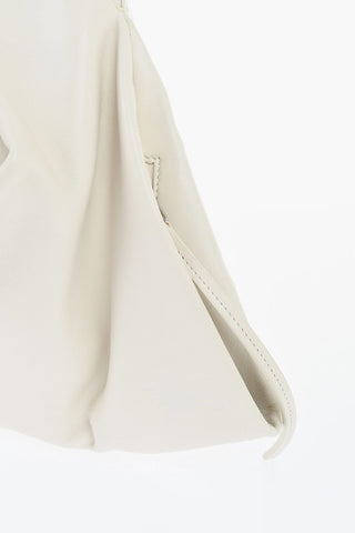 Leather Shoulder Bag With Chain