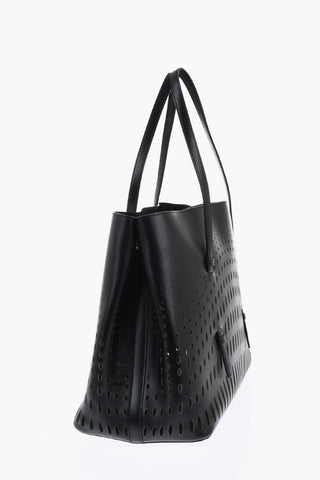 Leather Tite Bag With Cutout