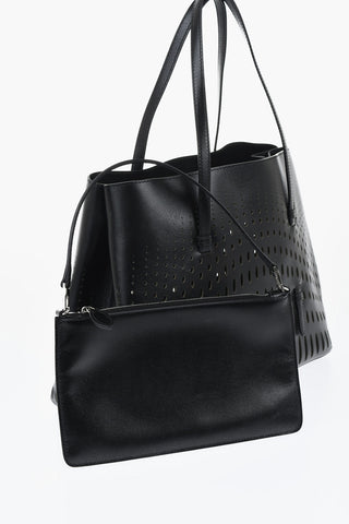 Leather Tite Bag With Cutout