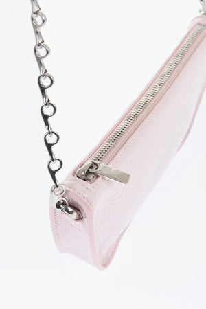 Lackledertasche MICRO SHIELD SLING mit Kettenriemen