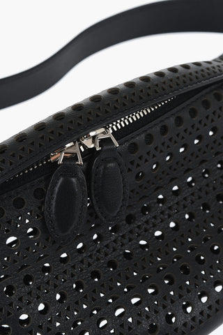 Leather Belt Bag With Cutout Details