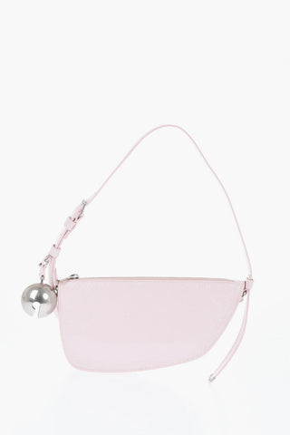 Crakle Leather SHIELD SLING Shoulder Bag with Maxi Charm