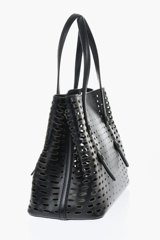 Leather Tite Bag With Cutout