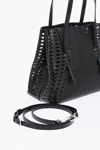 Leather Tite Bag With Cutout