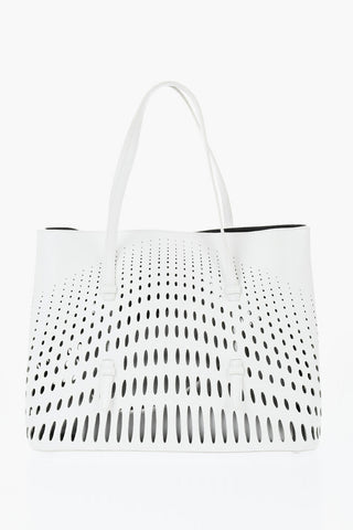 Borsa Tote In Pelle Con Cutout